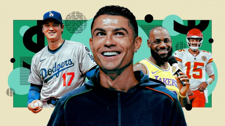 彩票资讯-2025收入最高运动员:C罗2.6亿刀居首,梅西1.3亿第3,本泽马第6